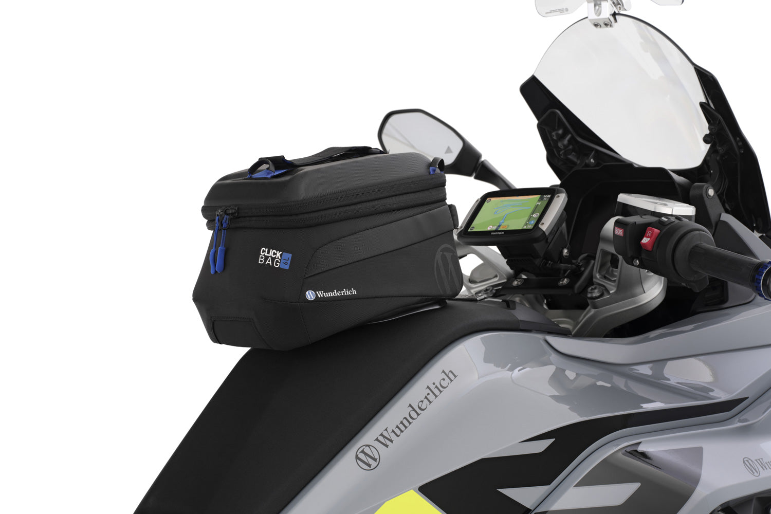Wunderlich Tank Ring For Tank Click Bag | Black | BMW R 1300 R - Pyramid Motorcycle Accessories