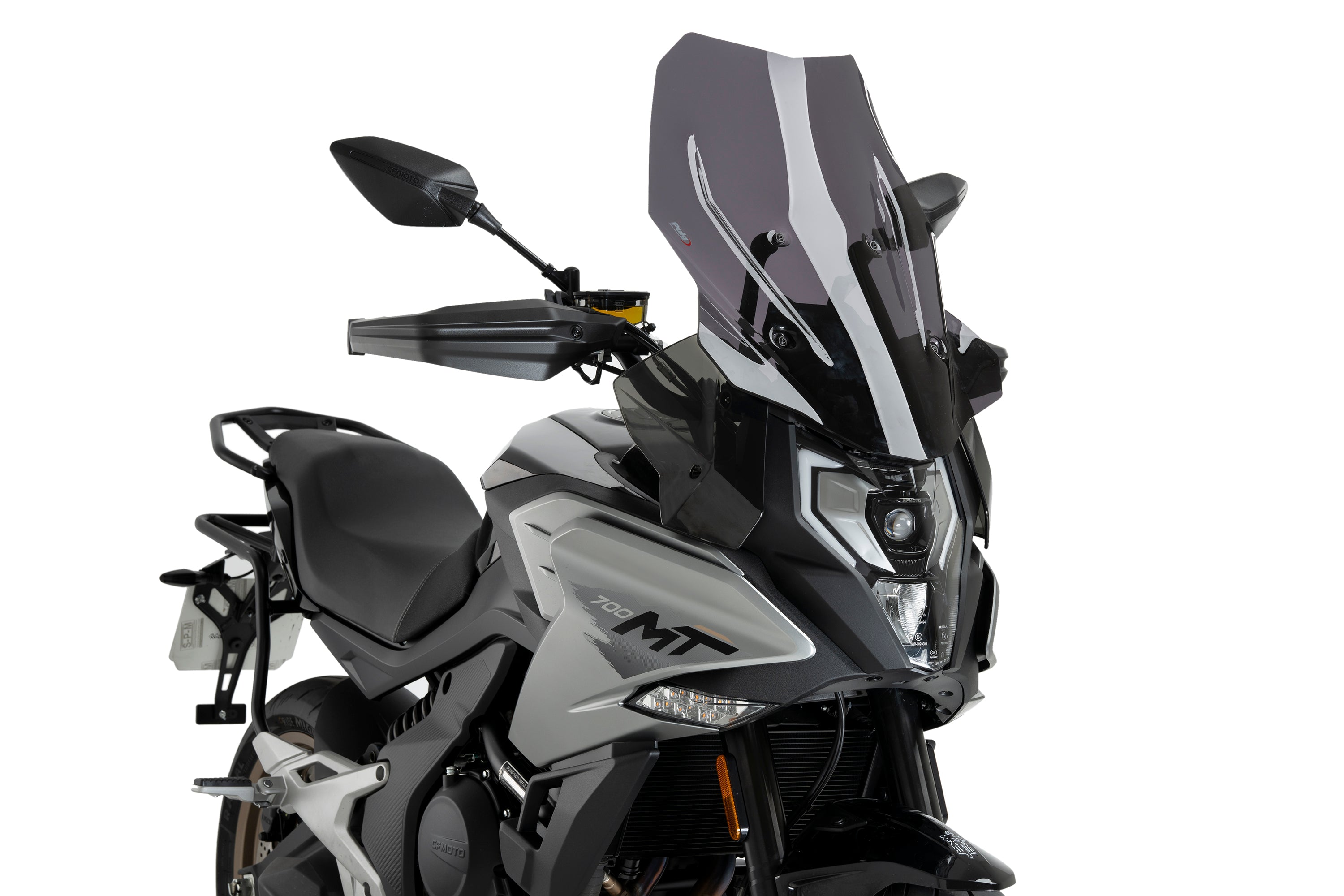 Puig Sport Screen | Dark Smoke | CFMoto 700MT 2024>Current - Pyramid Motorcycle Accessories