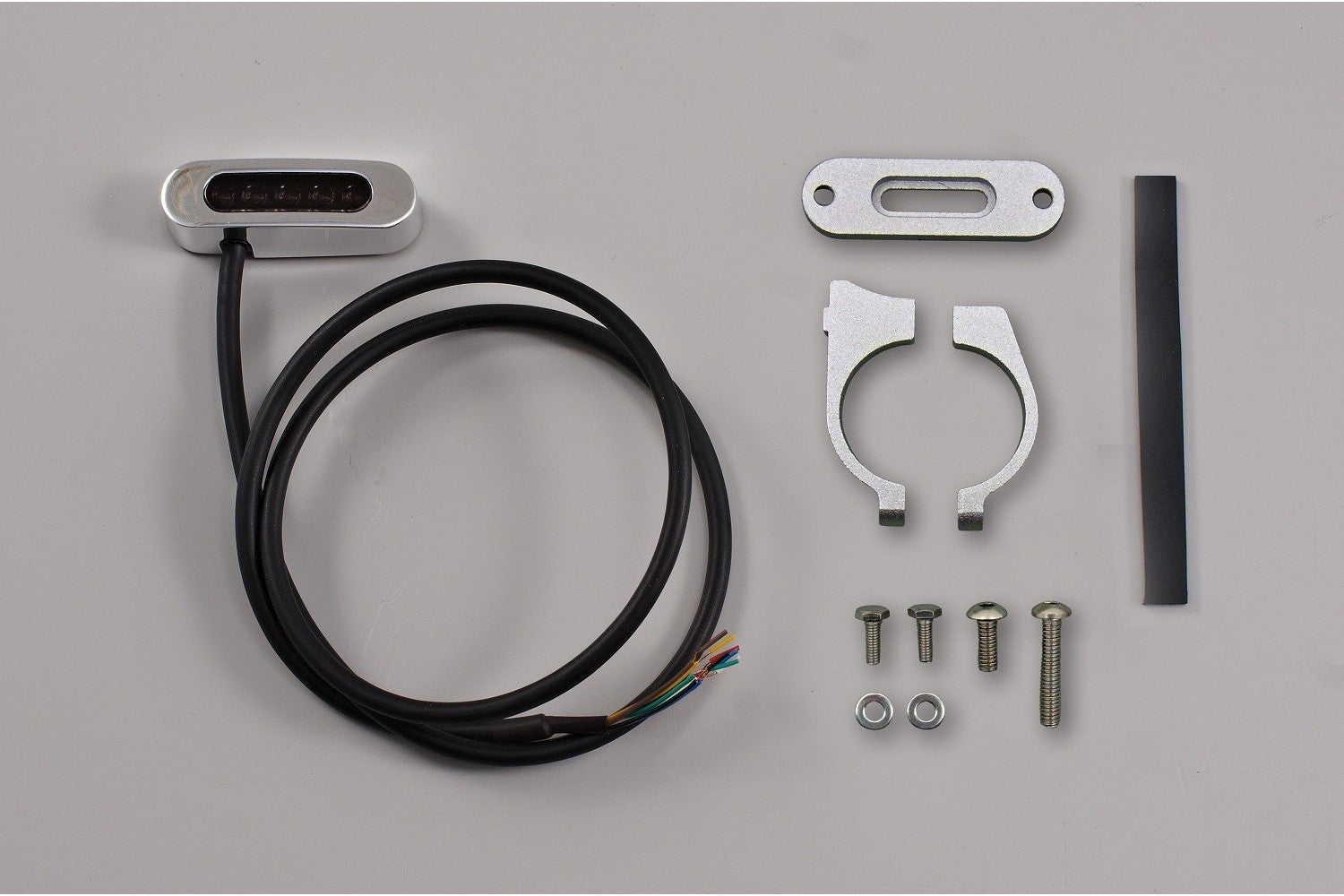 Daytona 'Alpha' Micro Indicator Dashboard | Chrome - Pyramid Motorcycle Accessories
