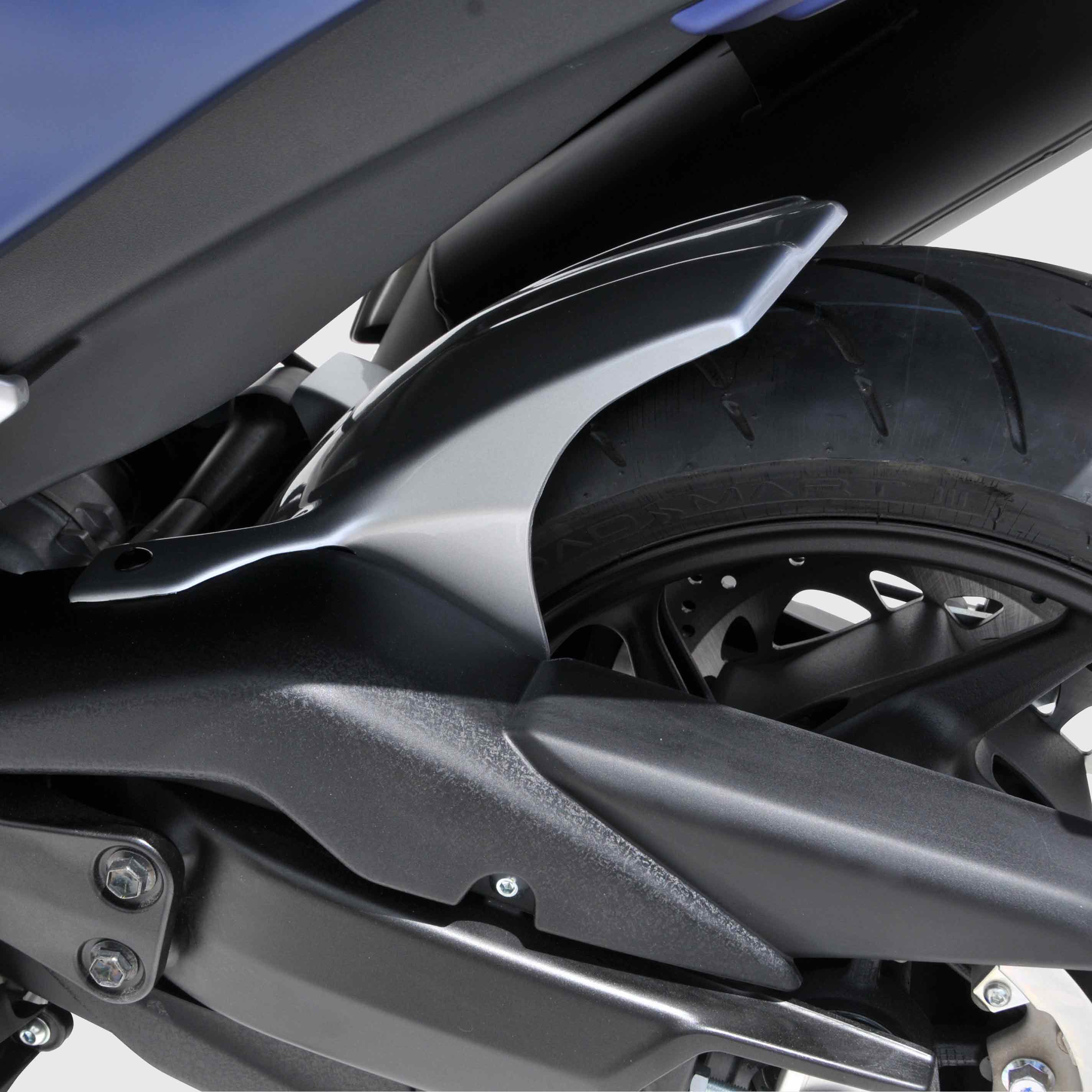 Ermax Rear Hugger | Crystal Graphite | Yamaha TMAX 560 2022>Current - Pyramid Motorcycle Accessories
