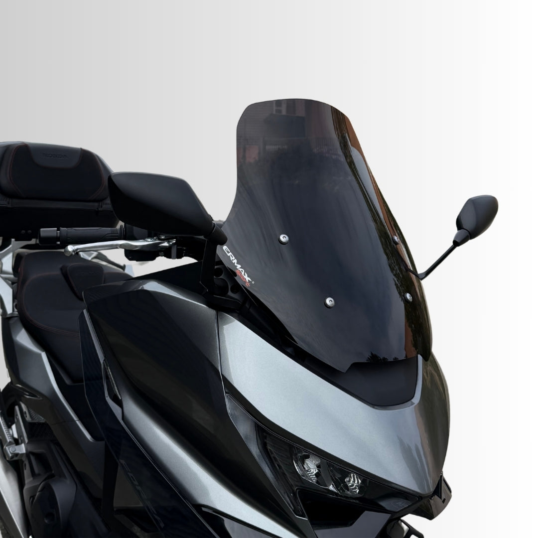 Ermax Original Size Screen | Dark Smoke | Honda Forza 750 2025>Current - Pyramid Motorcycle Accessories