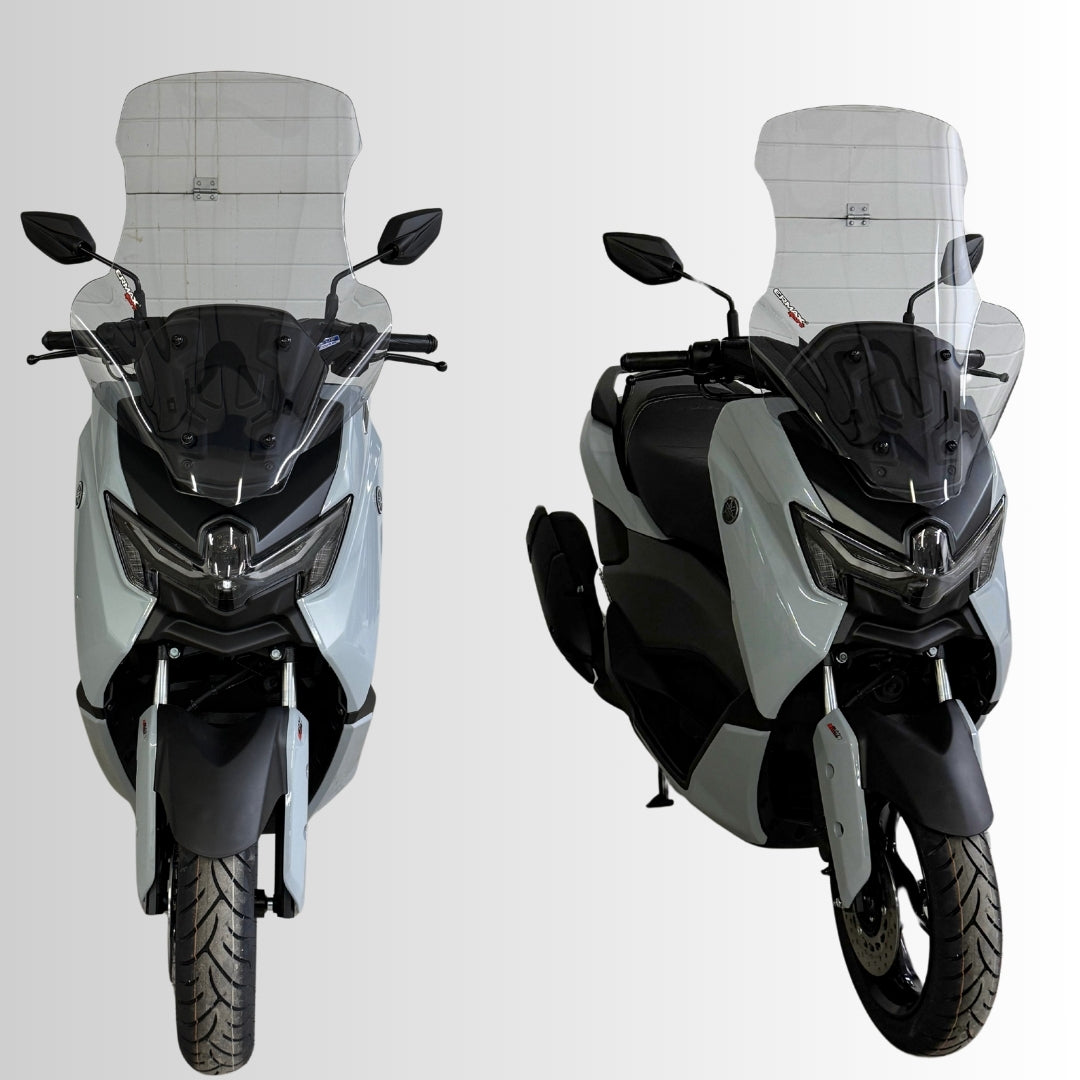 Ermax High Protection Screen | Light Smoke | Yamaha NMAX 125 2025>Current - Pyramid Motorcycle Accessories