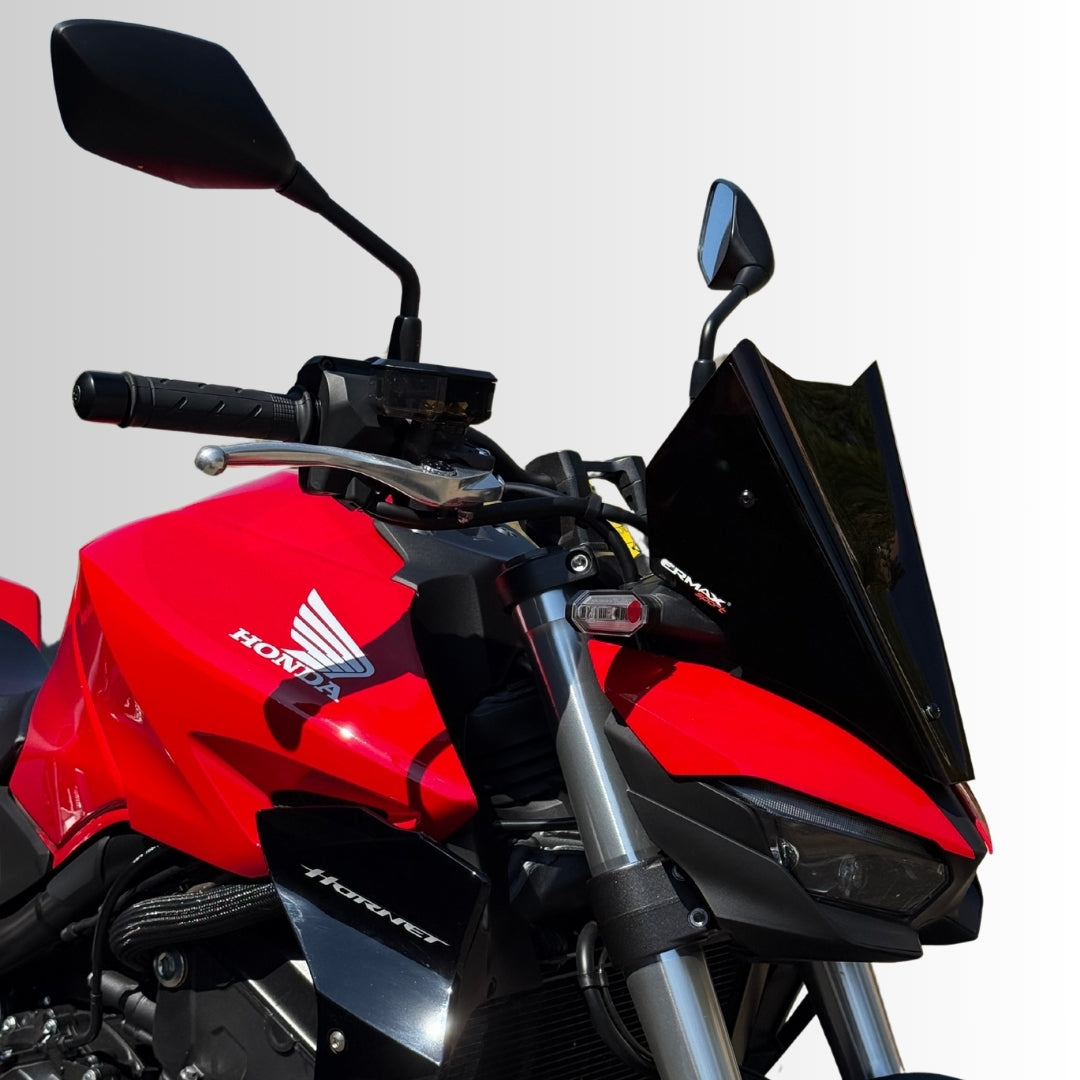 Ermax Sport Screen | Black (Opaque) | Honda CB1000 Hornet 2025>2025 - Pyramid Motorcycle Accessories