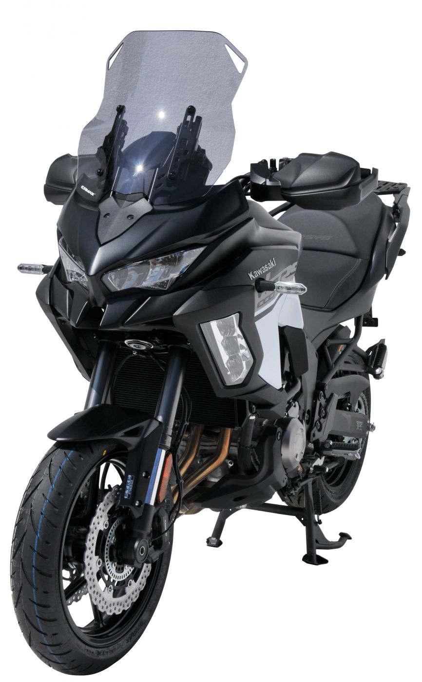 Ermax Touring Screen | Light Smoke | Kawasaki Versys 1100 S/SE 2025>Current - Pyramid Motorcycle Accessories