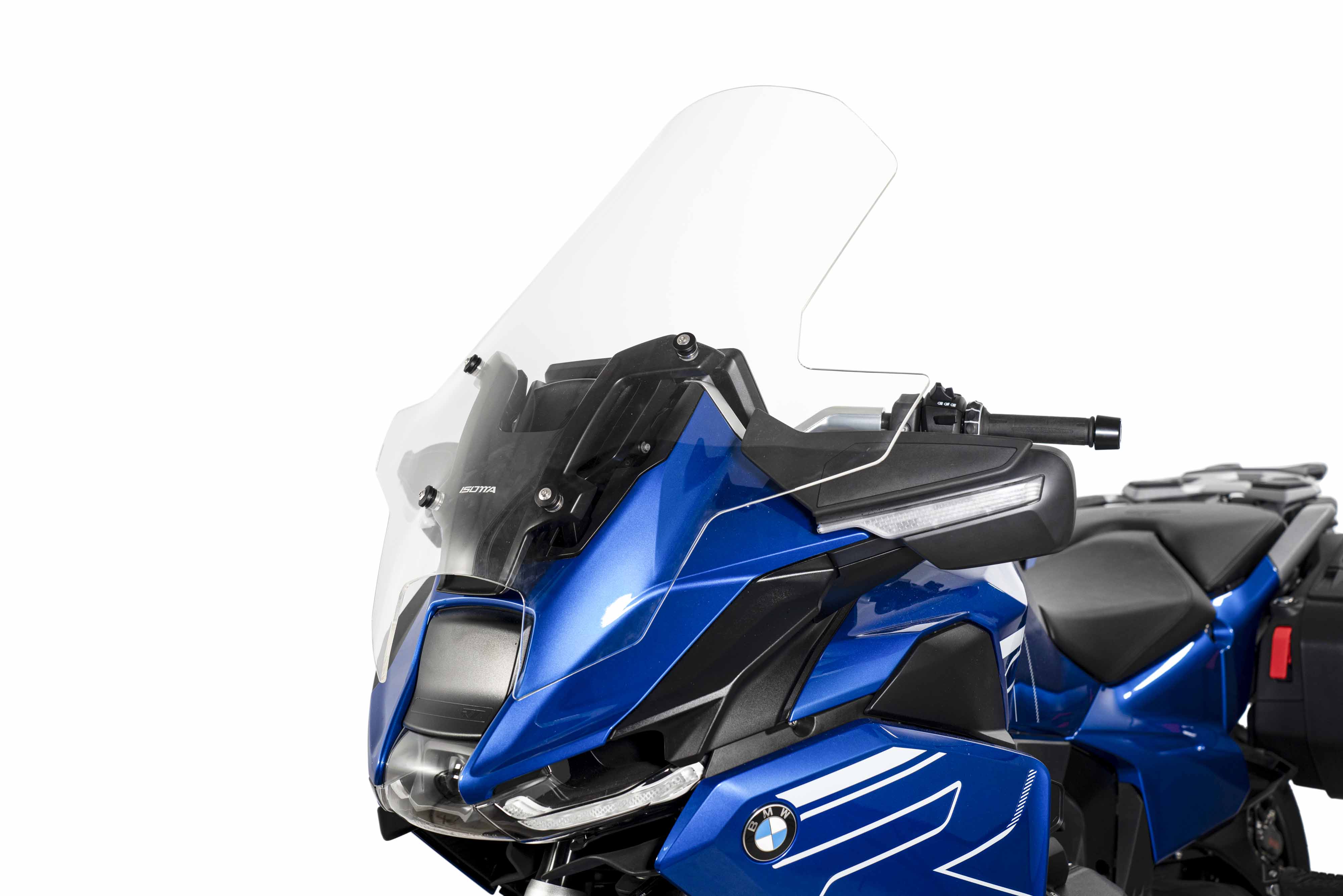 Isotta Arctic Windscreen | Light Smoke | Clear | BMW R 1300 RT 2025>2026 - Pyramid Motorcycle Accessories