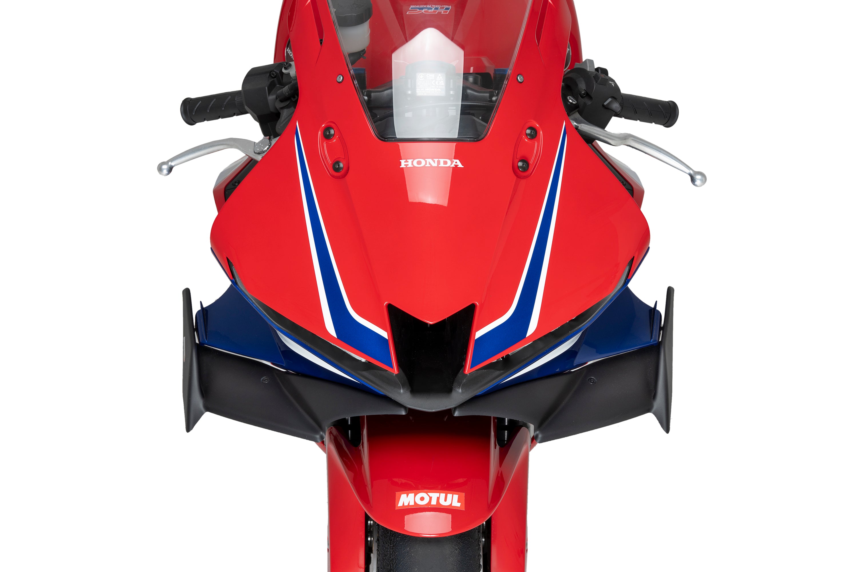 Puig Front Downforce Wings | Matte Black | Honda CBR 600 RR 2024>Current - Pyramid Motorcycle Accessories