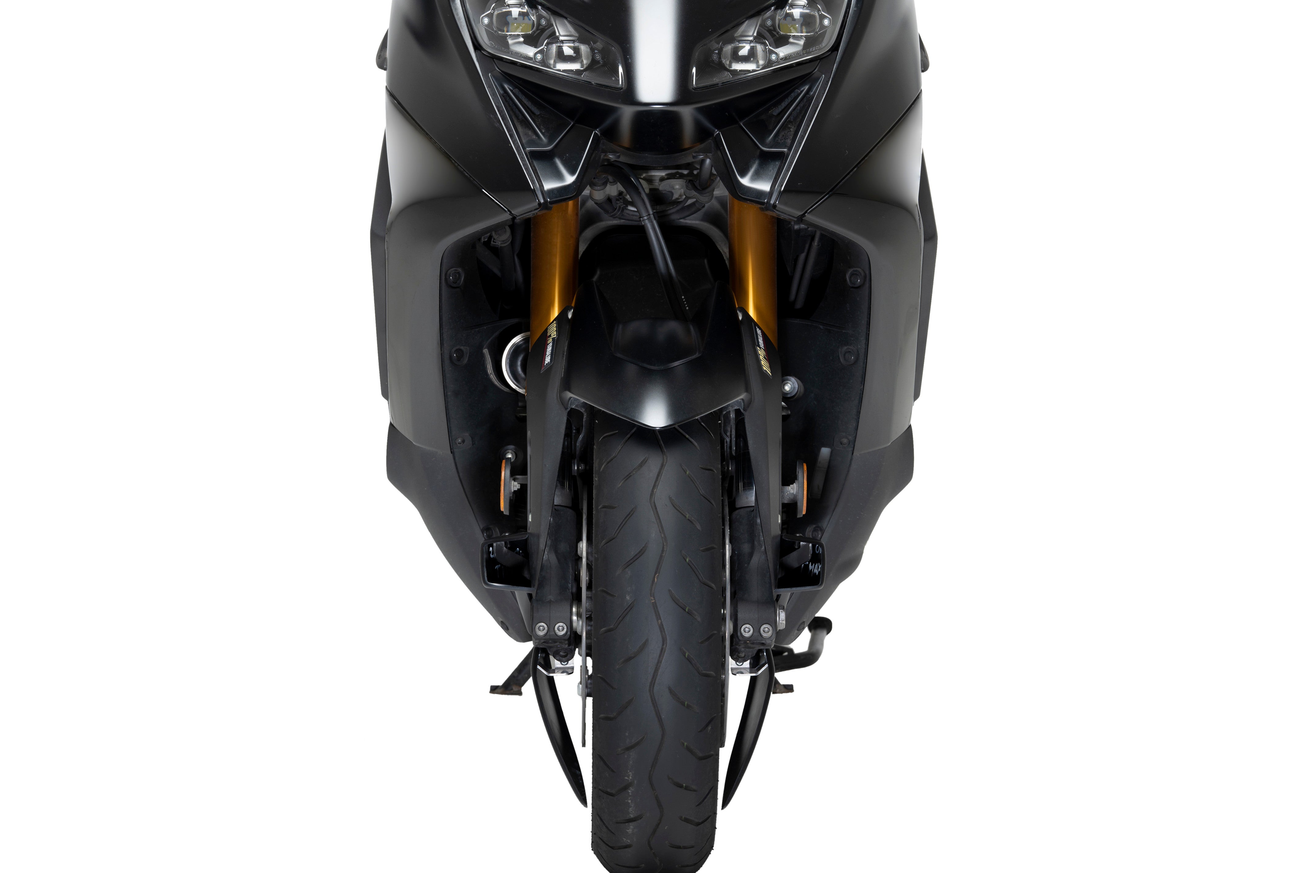 Puig Brake Ducts | Matte Black | Yamaha TMAX 560 2022>CurrentΒ -Β Β Pyramid Motorcycle Accessories