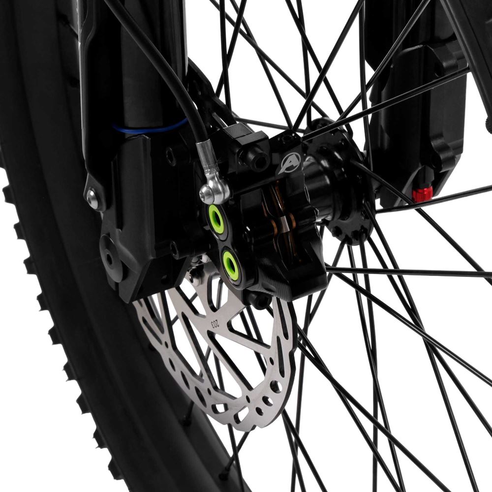 Amped A24 Comp Kids Electric Bike - Silver - Pyramid Motorcycle Accessories