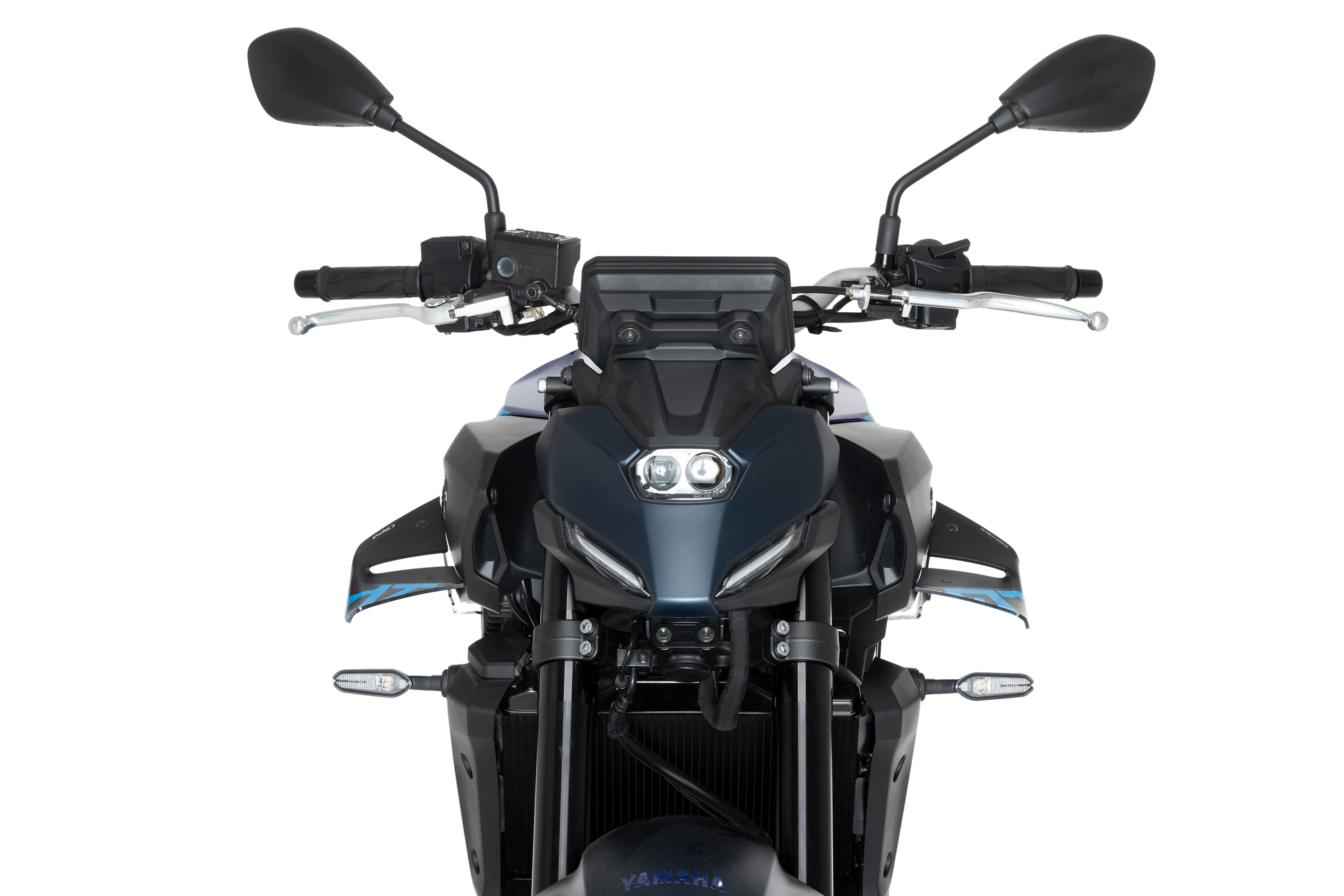 Puig D12 Side Downforce Wings | Graphics | Yamaha MT-07 2025>Current - Pyramid Motorcycle Accessories