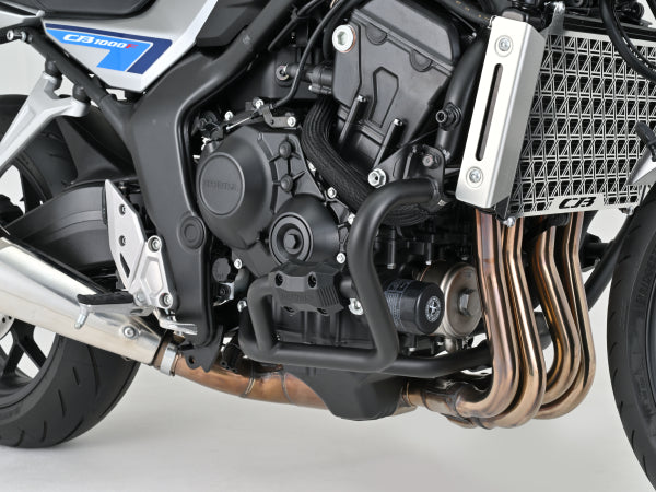 Daytona Pipe Engine Guard in matte black for Honda CB1000F, CB1000F SE and CB1000 Hornet