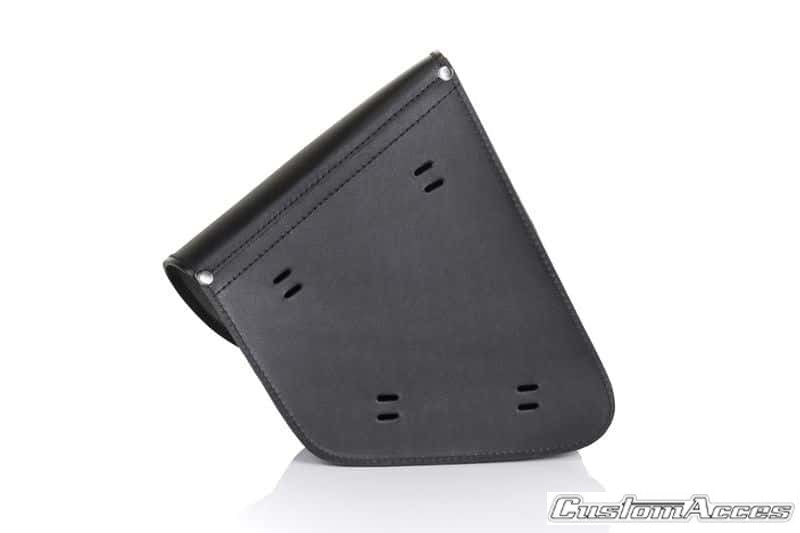 Customacces Barcelona Saddlebags Only - Pair | Black - Pyramid Motorcycle Accessories