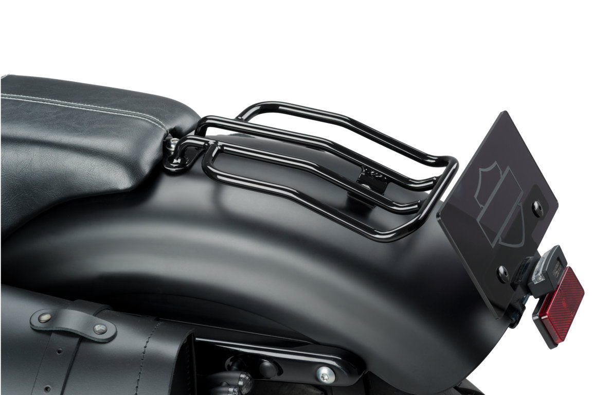 Customacces Rack Nomada | Black | Harley Davidson Sportster Models - Pyramid Motorcycle Accessories