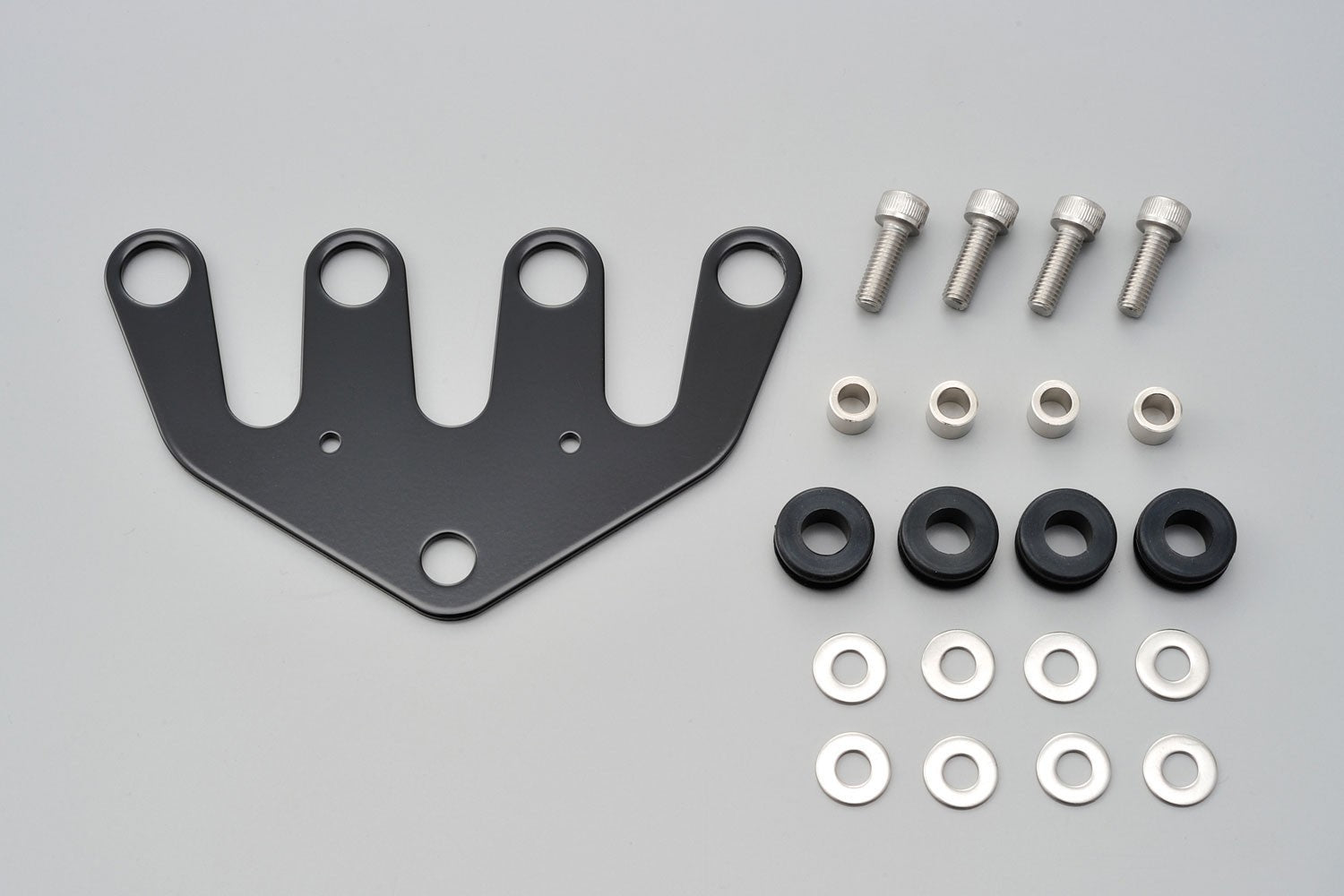 Daytona Double Bracket For Velona48 Dials | Black - Pyramid Motorcycle Accessories