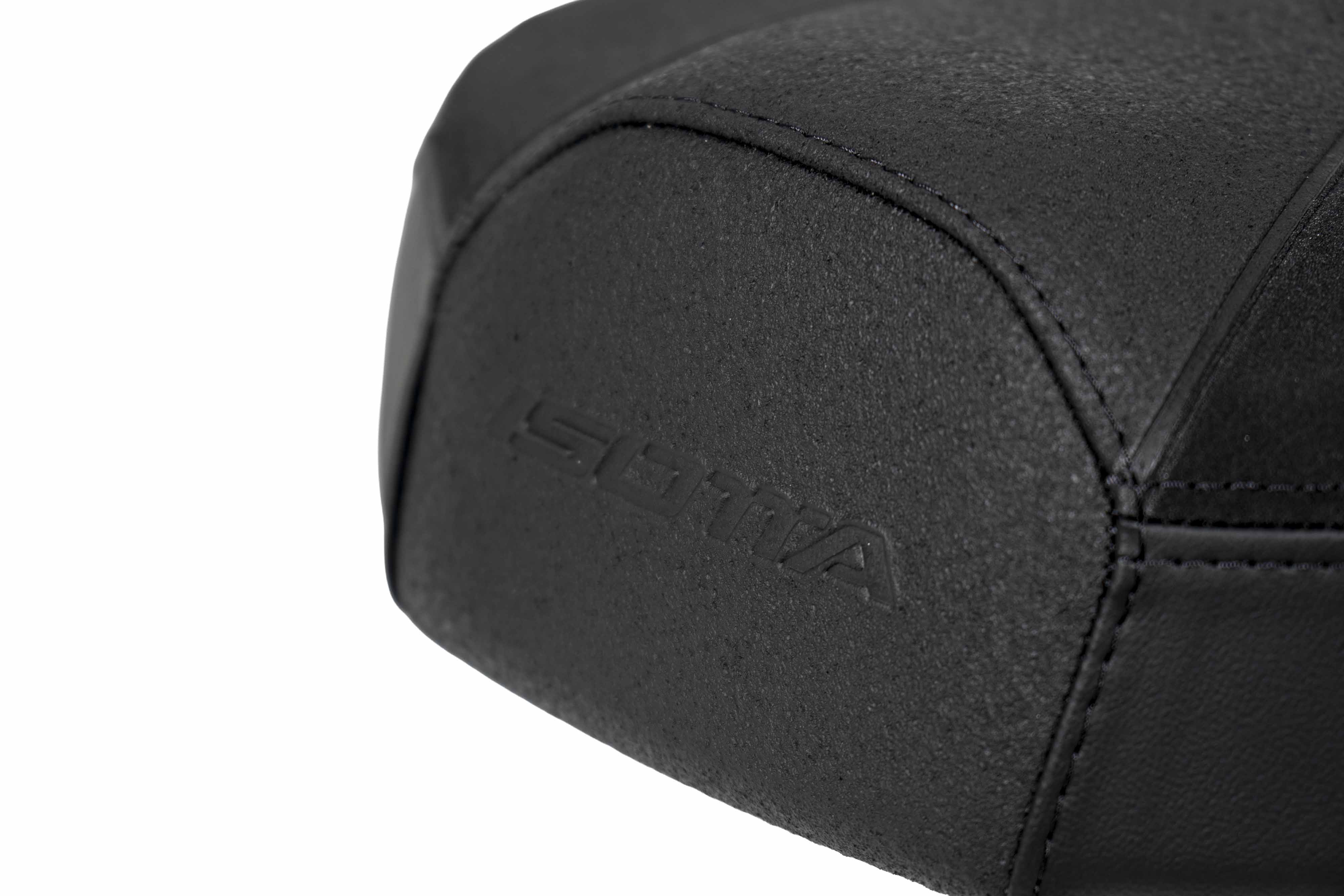 Isotta Comfort Passenger Seat | Black | Yamaha MT-07 2025>Current - Pyramid Motorcycle Accessories