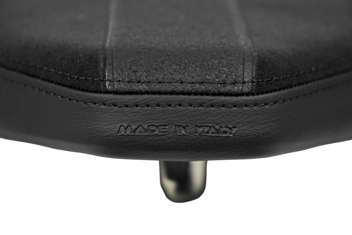 Isotta Comfort Rider and Passenger Seat | Blue | Ice Storm | Triple Black | Yamaha MT-07 2025>2026
