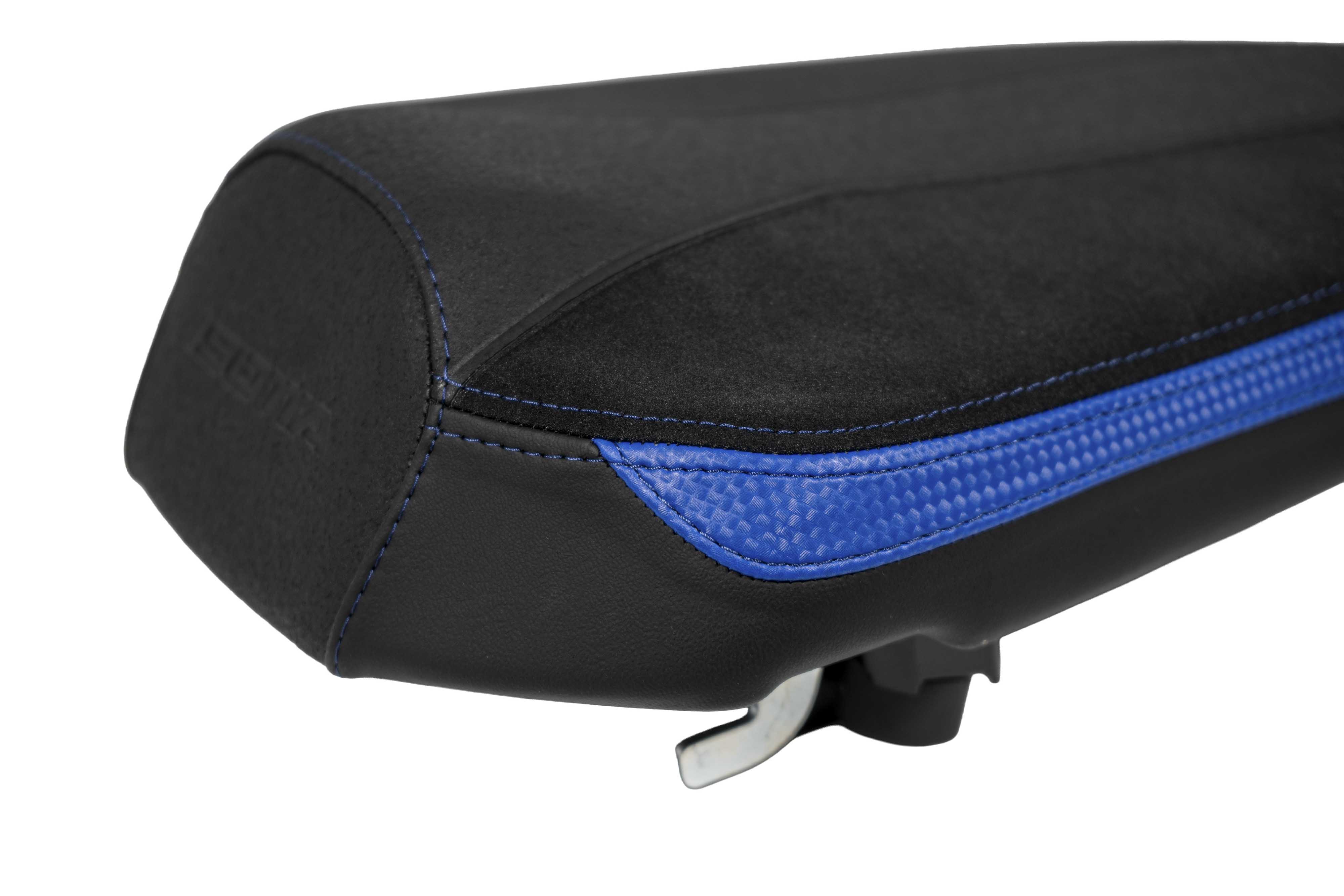Isotta Comfort Passenger Seat | Blue | Yamaha MT-07 2025>Current - Pyramid Motorcycle Accessories