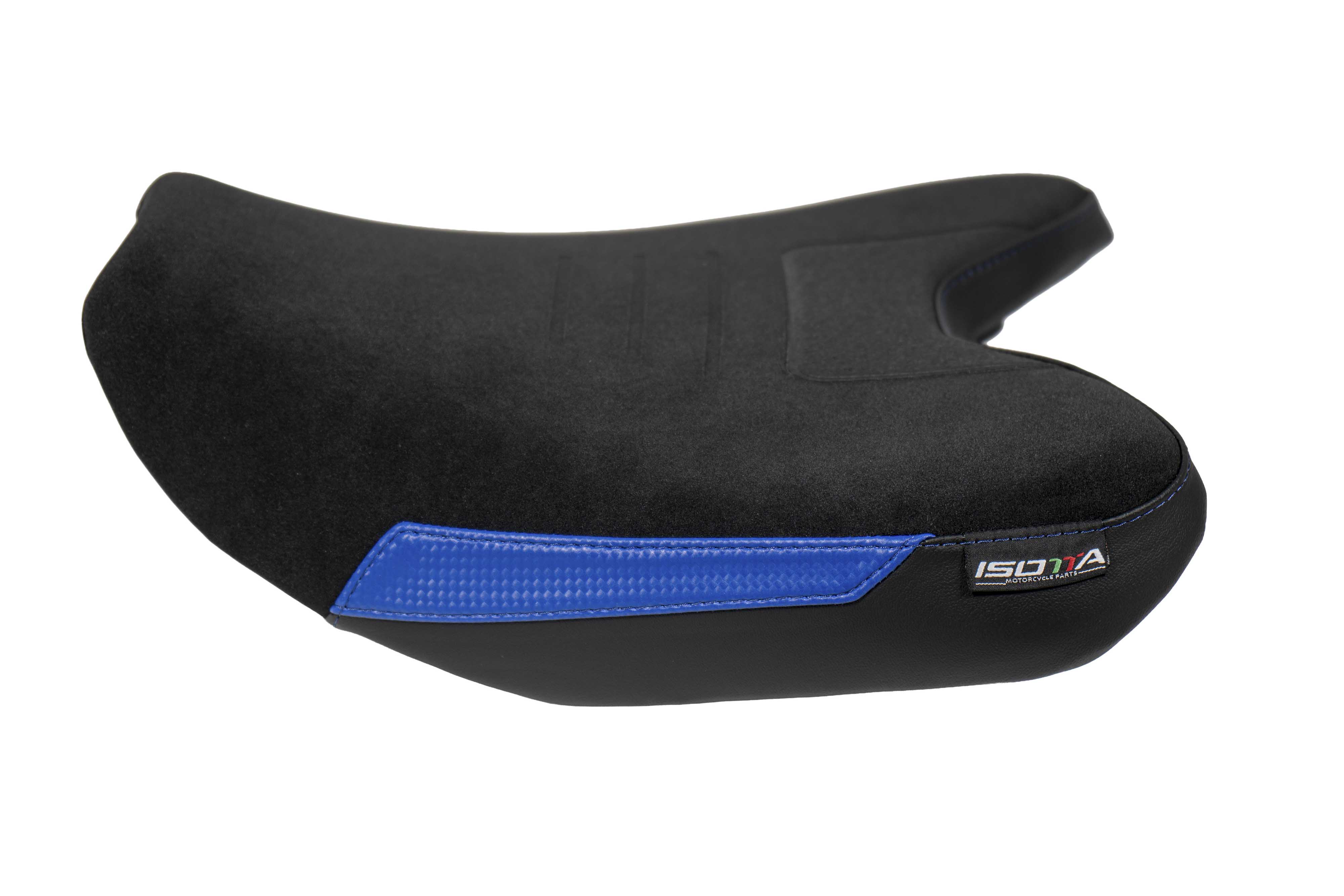 Isotta Extra Comfort Rider Seat | Blue | Yamaha MT-07 2025>Current - Pyramid Motorcycle Accessories