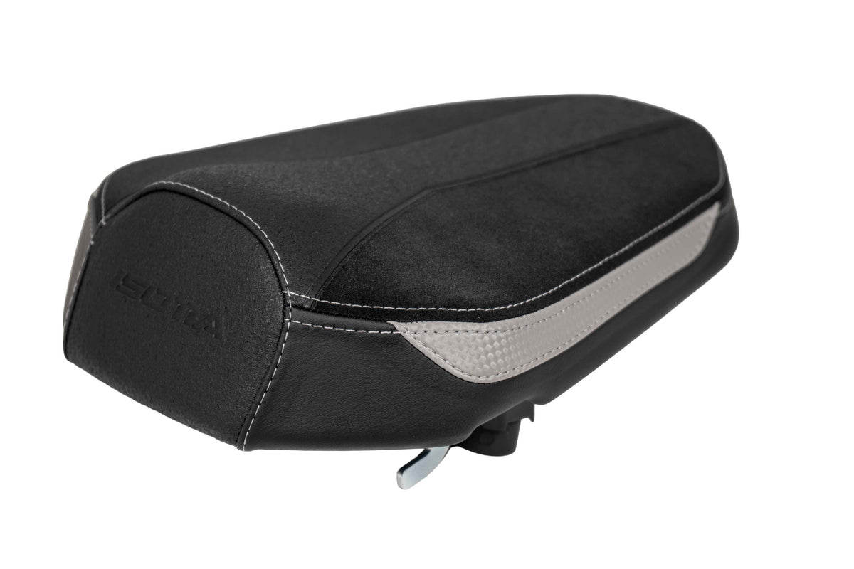 Isotta Comfort Rider and Passenger Seat | Blue | Ice Storm | Triple Black | Yamaha MT-07 2025>2026
