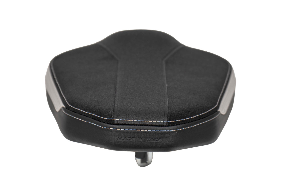 Isotta Comfort Rider and Passenger Seat | Blue | Ice Storm | Triple Black | Yamaha MT-07 2025>2026