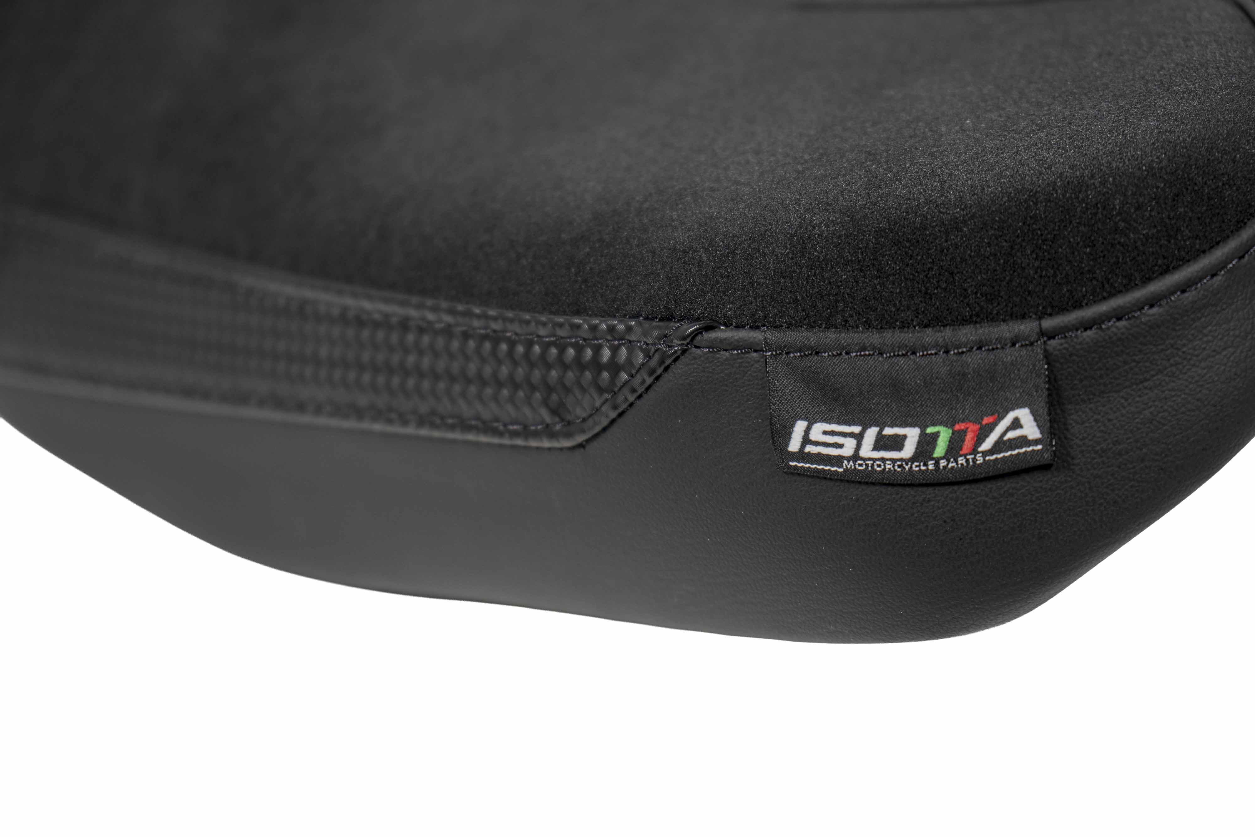 Isotta Comfort Rider Seat | Black | Yamaha MT-07 2025>Current - Pyramid Motorcycle Accessories