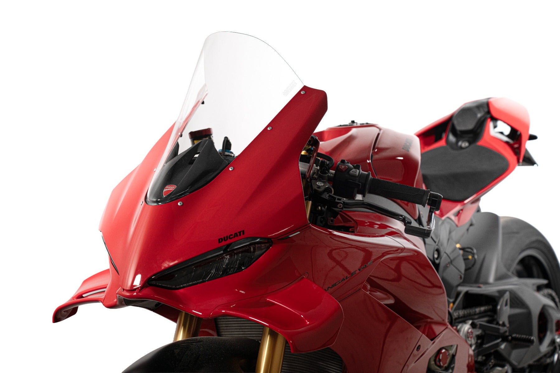 Isotta Racing Windscreen | Clear | Ducati Panigale V4S 2025>2026 - Pyramid Motorcycle Accessories