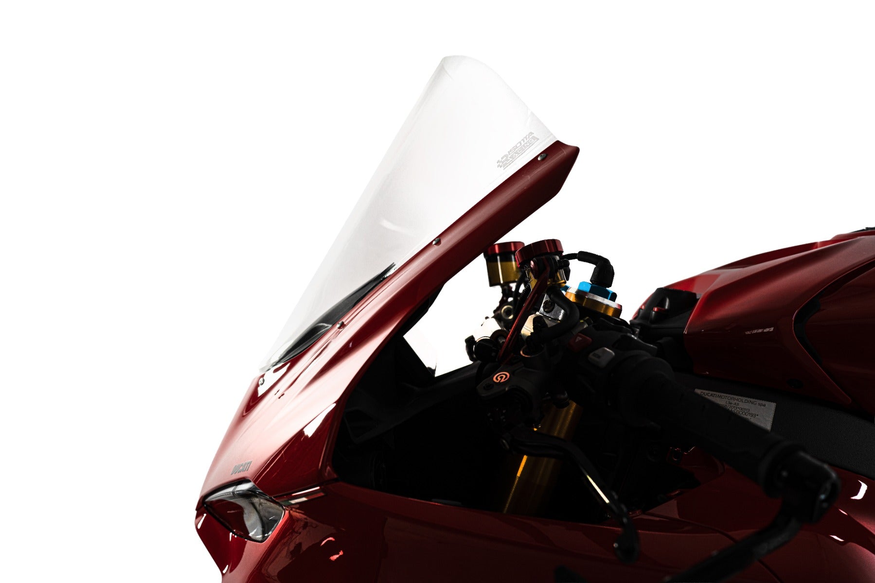 Isotta Racing Windscreen | Clear | Ducati Panigale V4S 2025>2026 - Pyramid Motorcycle Accessories