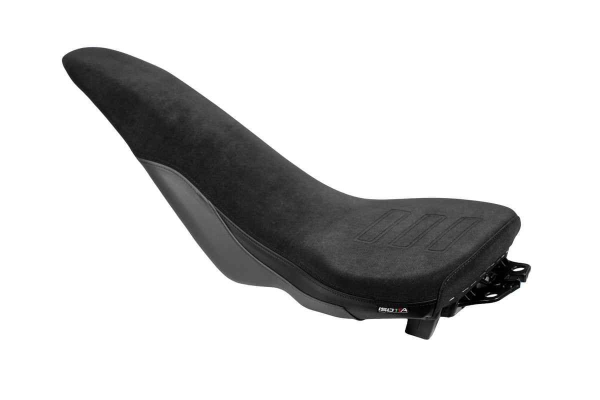 Isotta Comfort Rider Seat | Black | Yamaha Tenere 700 World Raid 2022-2025 - Pyramid Motorcycle Accessories
