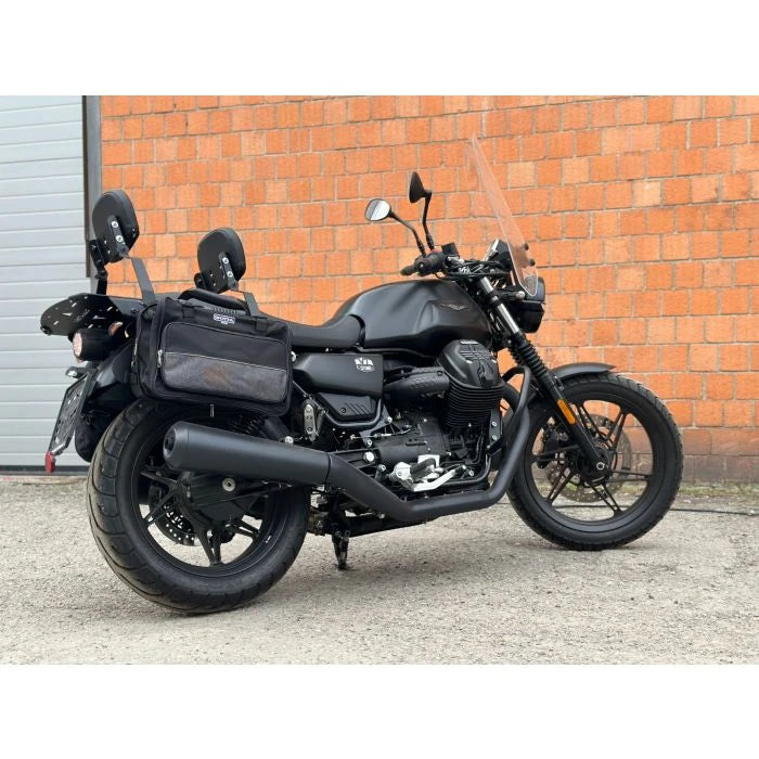 Isotta Maxi Windshield | Clear | Moto Guzzi V7 Stone - Pyramid Motorcycle Accessories