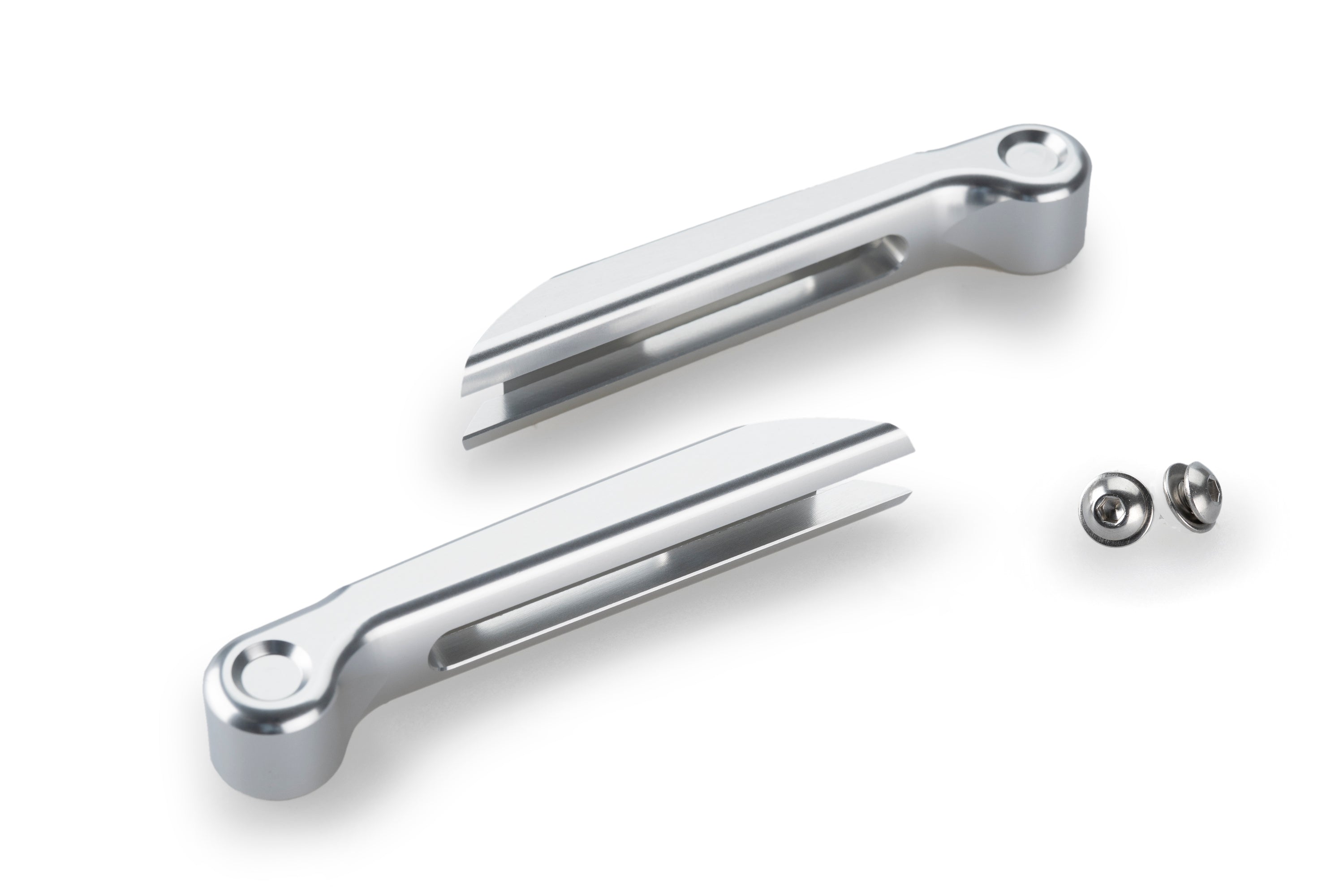 Puig Spare Lever Extenders for 4.0 Levers | Silver - Pyramid Motorcycle Accessories