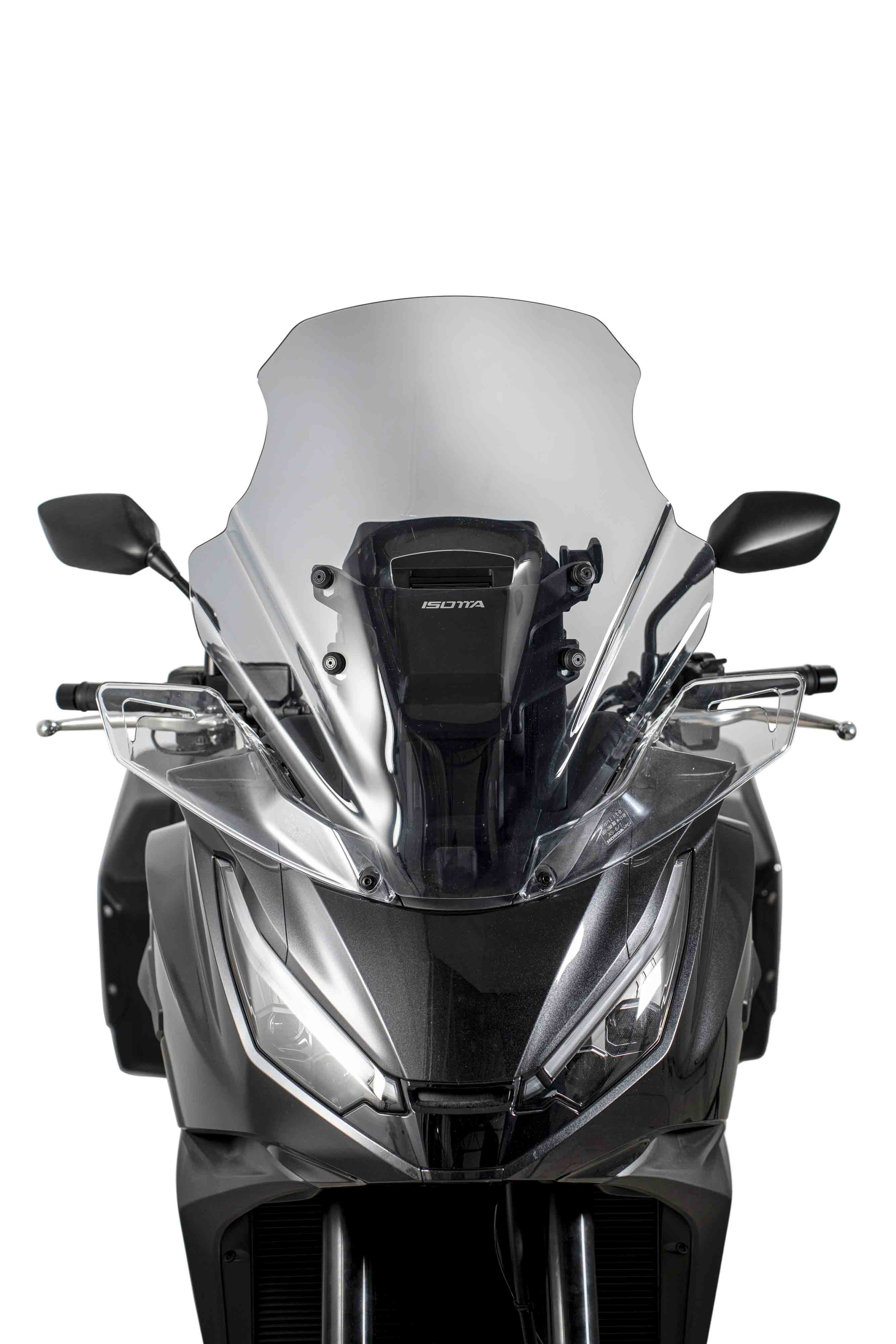 Isotta Medium Protection Windscreen | Light Smoke | Dark Smoke | Clear | Honda NT1100 2025>2026 - Pyramid Motorcycle Accessories