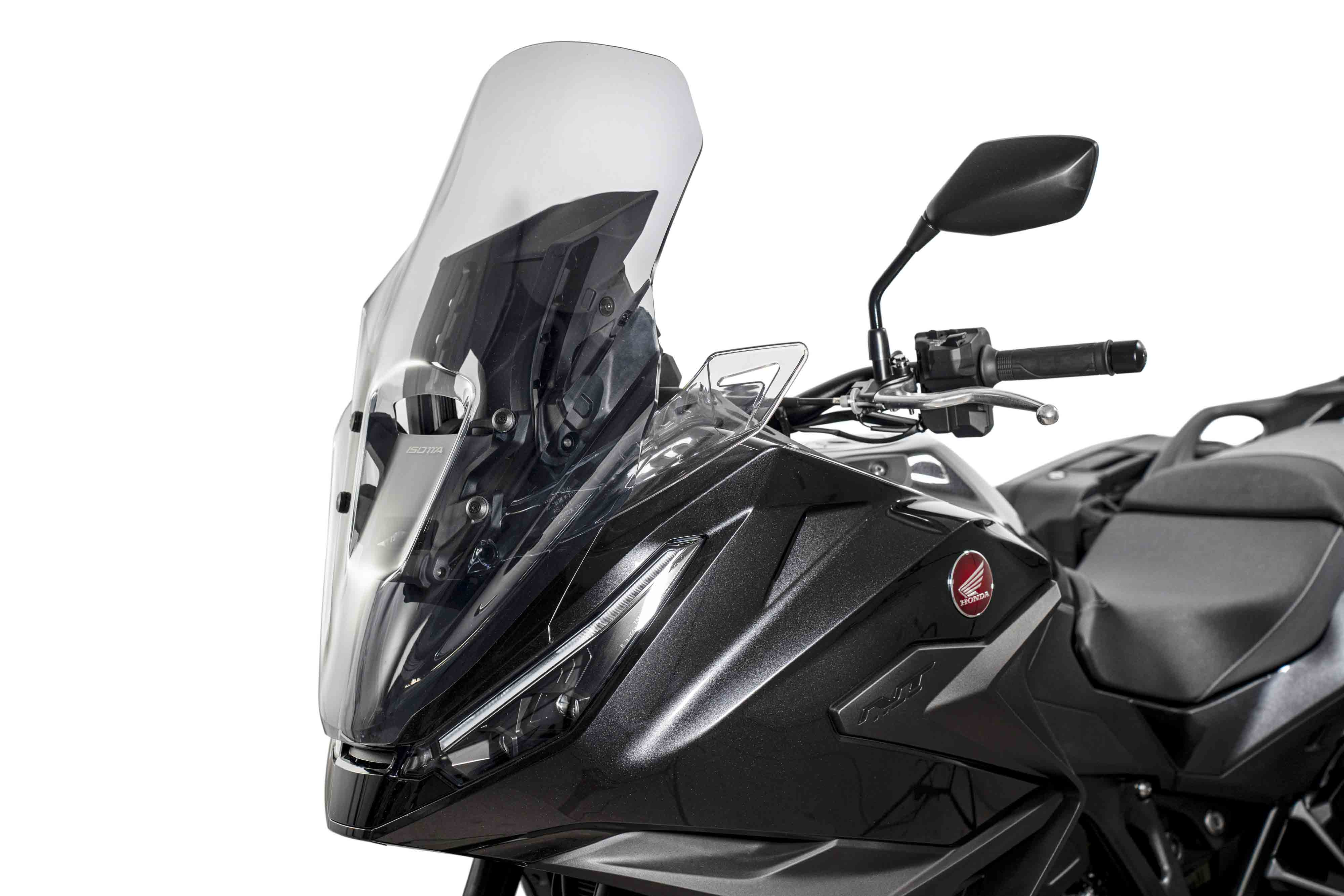 Isotta Touring Windshield | Light Smoke | Clear | Honda NT1100 2025>2026 - Pyramid Motorcycle Accessories