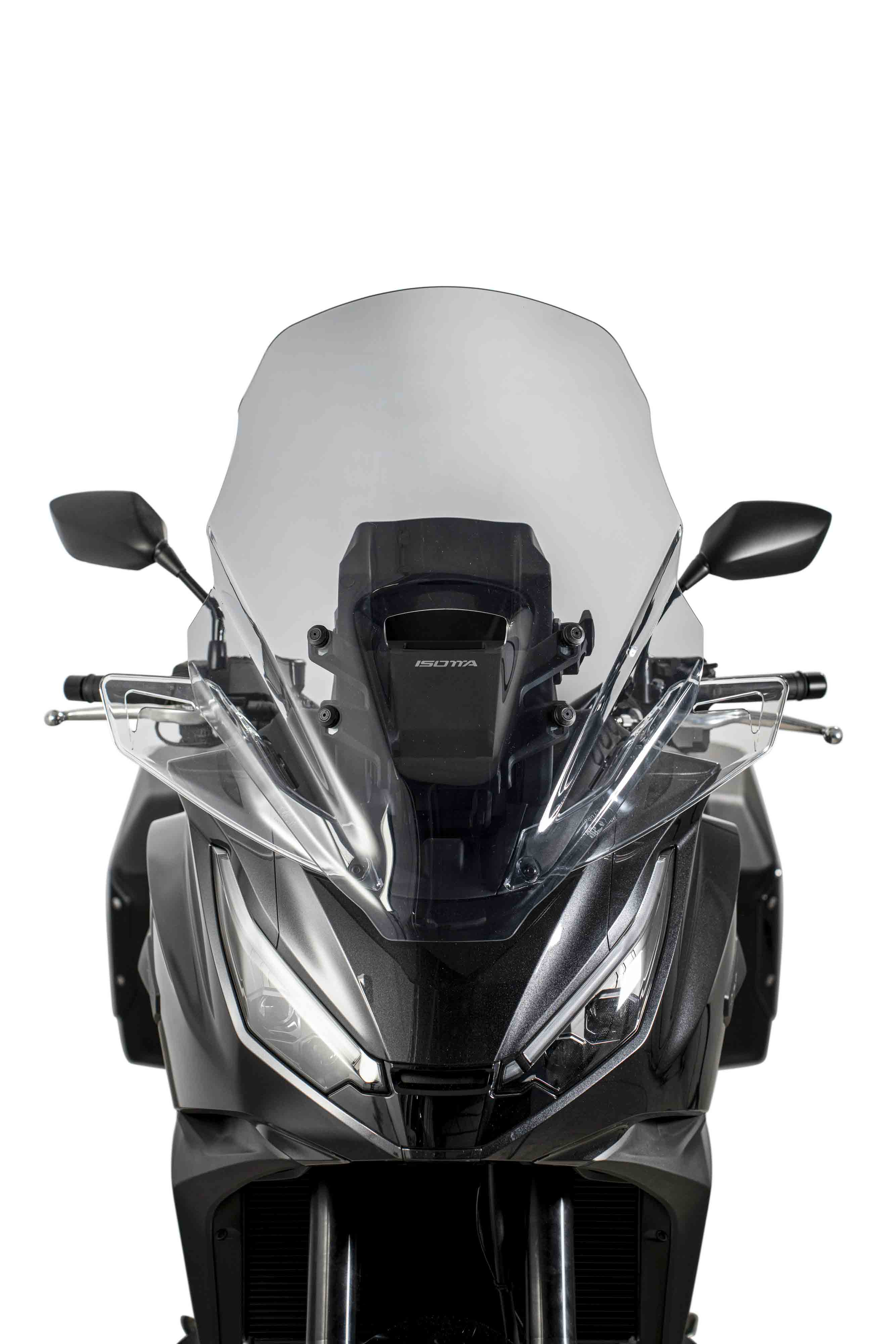 Isotta Touring Windshield | Light Smoke | Clear | Honda NT1100 2025>2026 - Pyramid Motorcycle Accessories