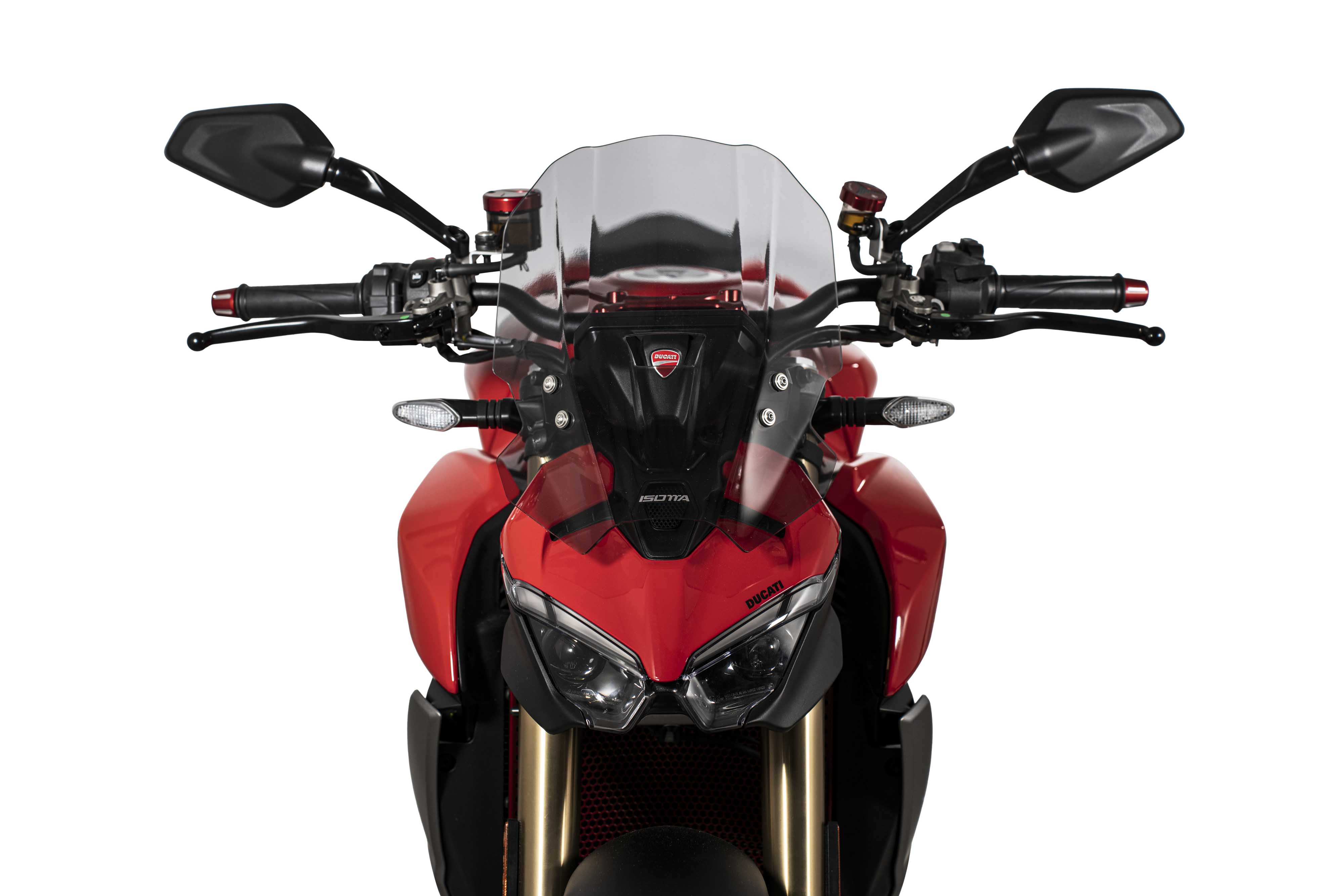 Isotta Sport Windscreen | Light Smoke | Dark Smoke | Clear | Ducati Streetfighter V2 2025>2026 - Pyramid Motorcycle Accessories