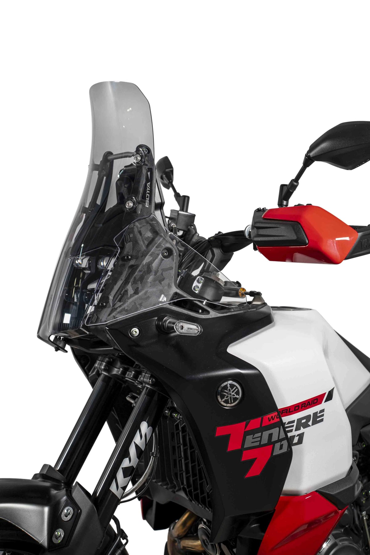 Isotta RSG Factory Evo Screen | Light Smoke | Yamaha Tenere 700 World Raid 2026 - Pyramid Motorcycle Accessories