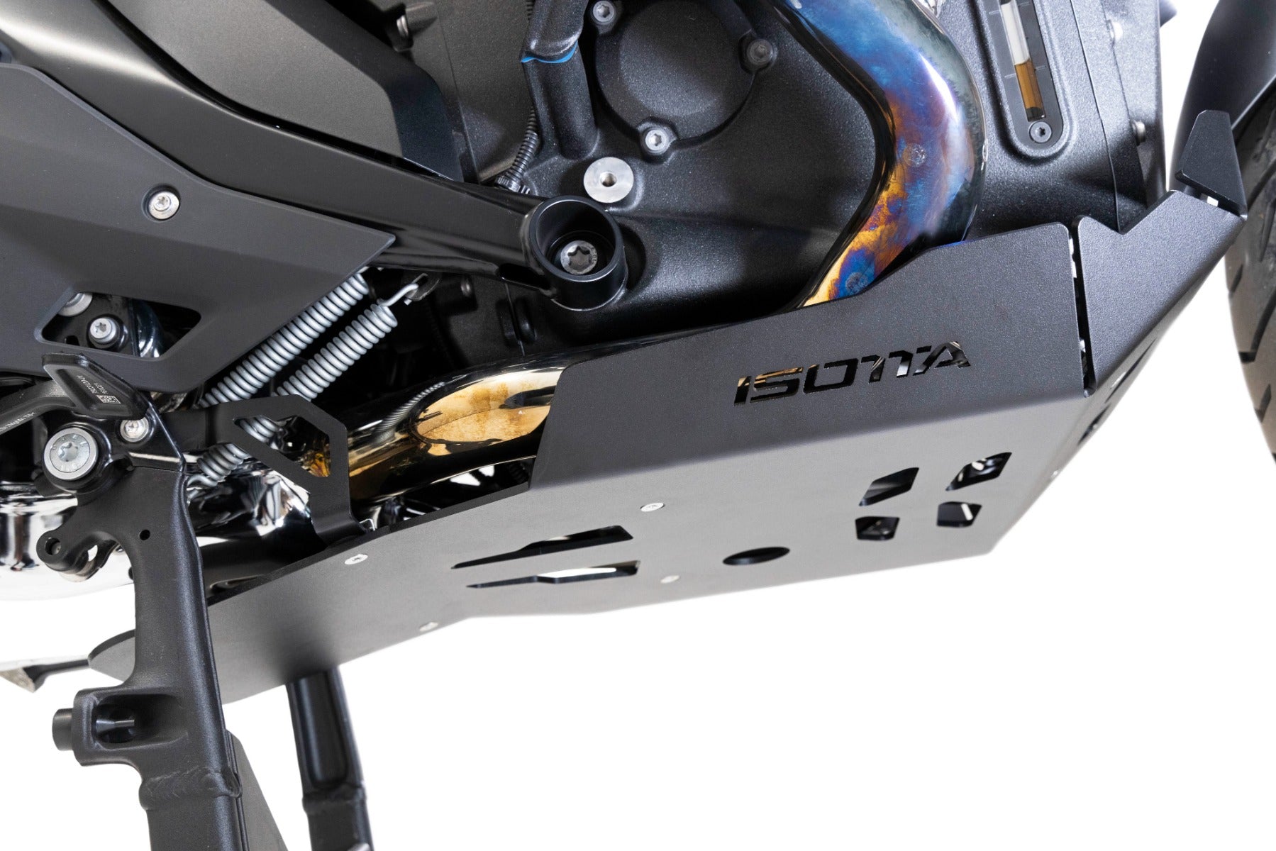 Isotta Engine Guard Bash Plate | Black | BMW R 1300 GS / GS Adventure - Pyramid Motorcycle Accessories