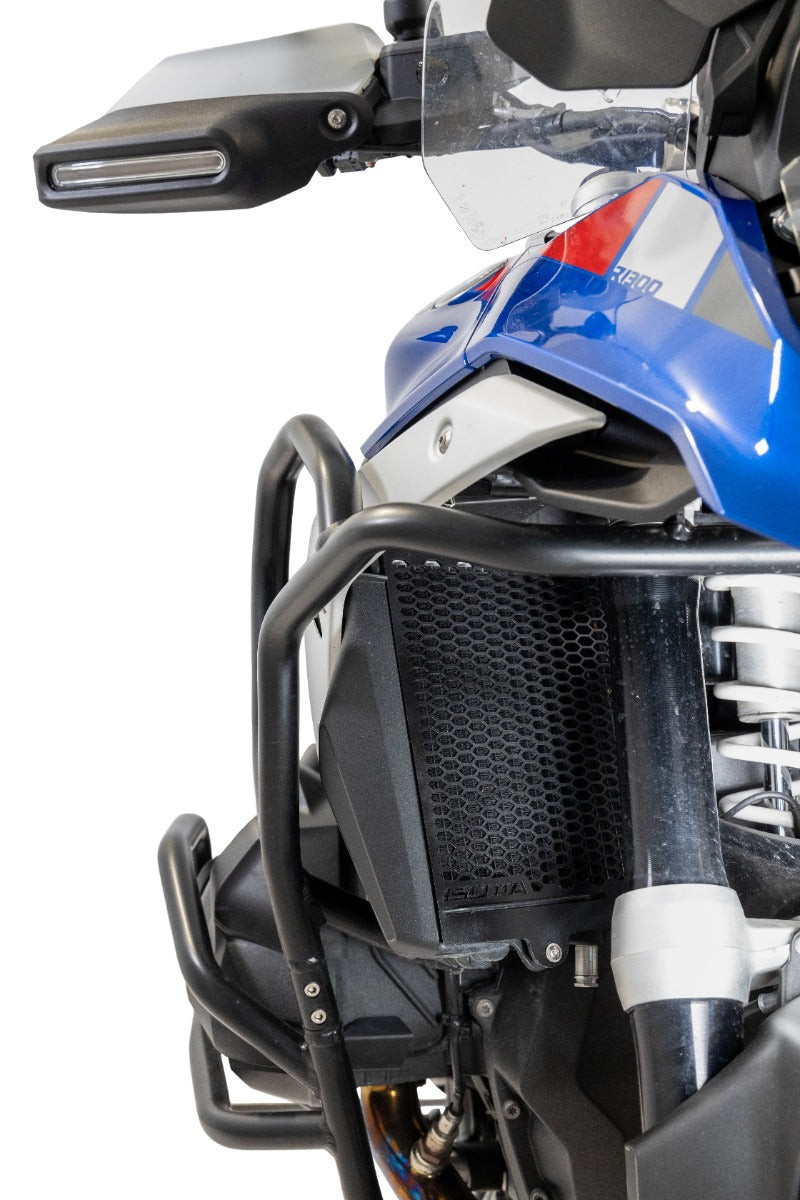 Isotta Radiator Guards | Black | BMW R 1300 GS / GS Adventure - Pyramid Motorcycle Accessories