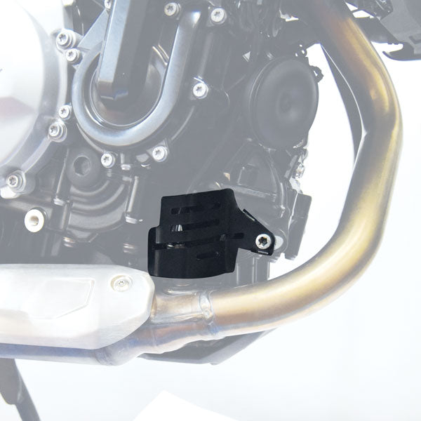 Isotta Lambda Sensor Guard | Black | BMW F 850 GS 2018>2023 - Pyramid Motorcycle Accessories