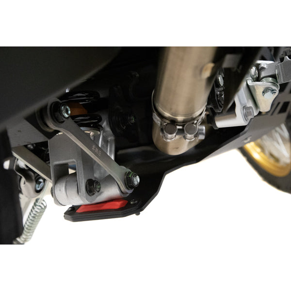 Isotta Engine Guard Bash Plate XL | Textured Black | Yamaha Tenere 700 2019-2024 - Pyramid Motorcycle Accessories
