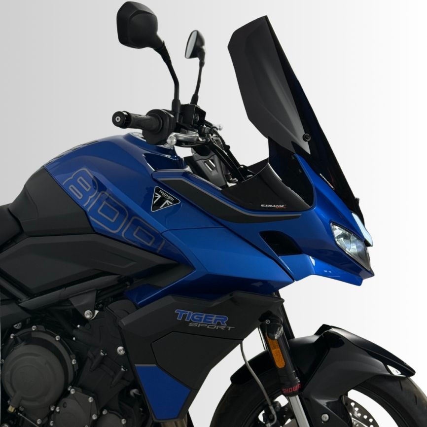 Ermax High Protection Screen | Dark Smoke | Triumph Tiger Sport 800 2026>Current - Pyramid Motorcycle Accessories