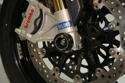 R&G Fork Protectors | Black | Aprilia, Ducati & Moto Guzzi Models