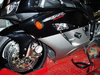 R&G Fork Protectors | Black | Honda CBR900 (2000 to 2003 model) and the CBR1000RR Fireblade (2004 to 2007 models)