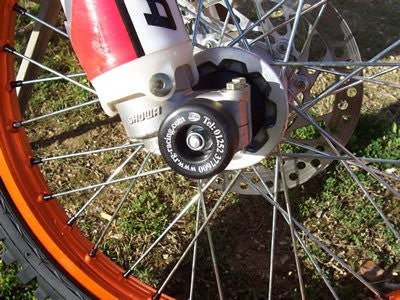 R&G Fork Protectors | Black | Honda CRF250/450 (models produced from 2002 onwards)and the CRX250 (models produced from 2004 onwards)