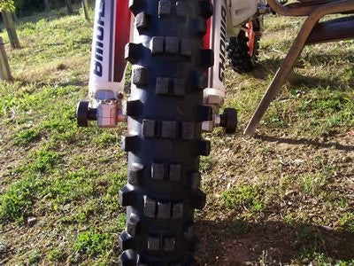 R&G Fork Protectors | Black | Honda CRF250/450 (models produced from 2002 onwards)and the CRX250 (models produced from 2004 onwards)