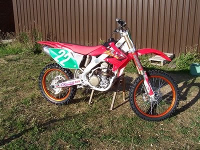 R&G Fork Protectors | Black | Honda CRF250/450 (models produced from 2002 onwards)and the CRX250 (models produced from 2004 onwards)