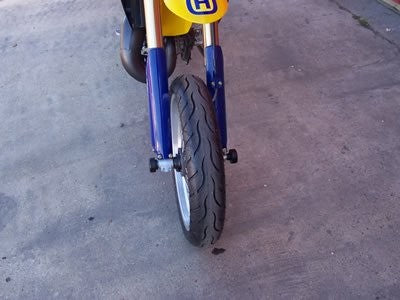 R&G Fork Protectors | Black | Husqvarna SM 125 and SMR 570