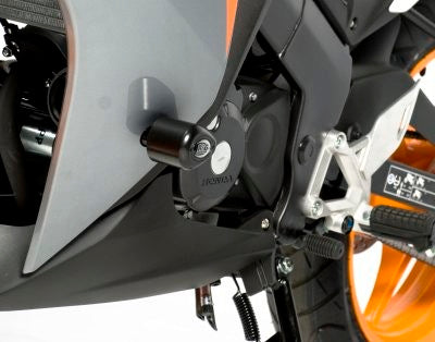 R&G Crash Protectors | Black | Honda CBR 125 R 2011>2017