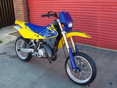 R&G Fork Protectors | Black | Husqvarna SM 125 and SMR 570