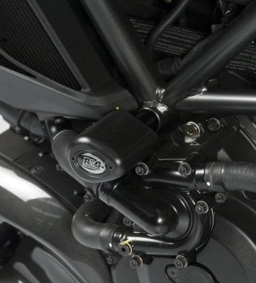 R&G Crash Protectors | Black | Ducati Diavel 2011>2018