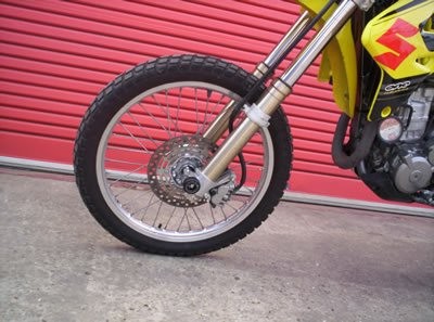 R&G Fork Protectors | Black | Suzuki DRZ 400 and DRZ 400 Supermoto models ('03- and '04 models)