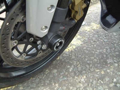 R&G Fork Protectors | Black | Suzuki GSXR 600 (K2-K5 models), GSXR 750 (K2-K5 models), GSXR 1000 (K2-K4 models), GSX 1300 Hayabusa and the SV1000